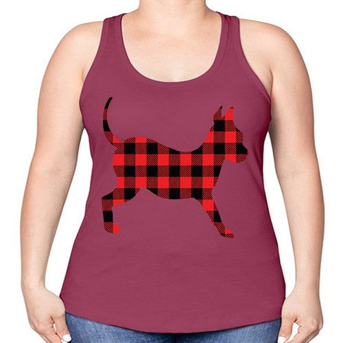 Dog Style 107# - dogs -Racerback Tank