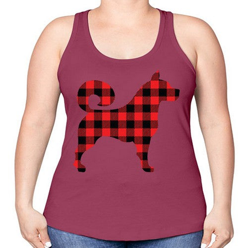 Dog Style 109# - dogs -Racerback Tank