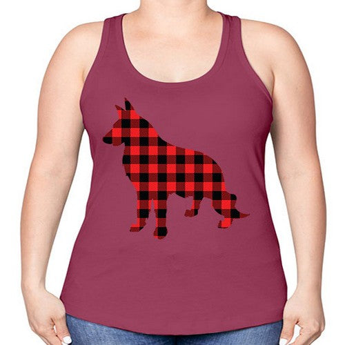 Dog Style 115# - dogs -Racerback Tank