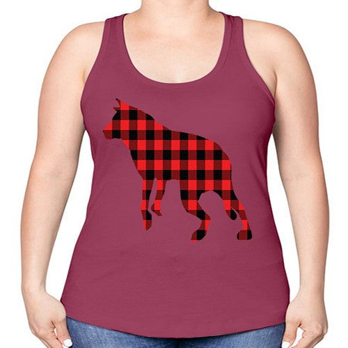 Dog Style 118# - dogs -Racerback Tank