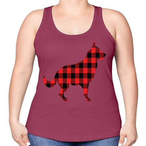 Dog Style 120# - dogs -Racerback Tank