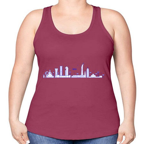 Doha 674# - cities -Racerback Tank