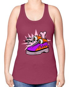 Forever cool 126# - cartoon general -Racerback Tank