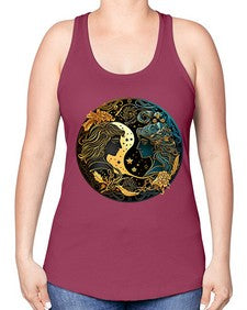 Gemini 216# - gemini -Racerback Tank
