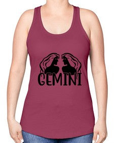 Gemini 227# - gemini -Racerback Tank