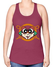 Good mantra 132# - cartoon general -Racerback Tank