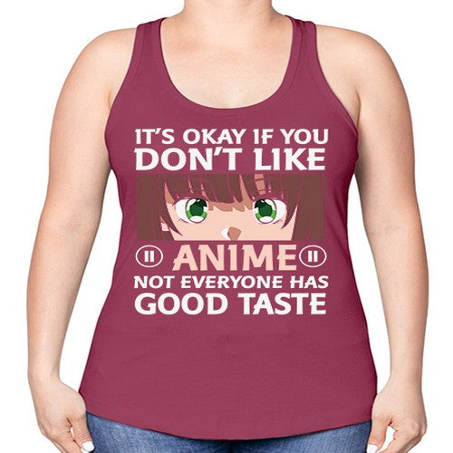 Its Ok If You Dont Like Anime 257# - anime -Racerback Tank