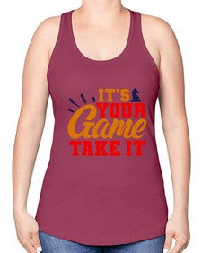 Its your game Take it 128# - chess -Racerback Tank