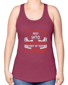 Ive always been into cars Cars are part of our genetic makeup 31# - car -Racerback Tank