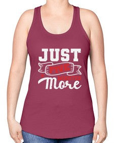 Just five minutes more 32# - video games -Racerback Tank