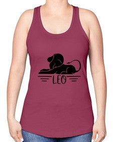 Leo 288# - leo -Racerback Tank