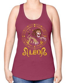 Leo 297# - leo -Racerback Tank