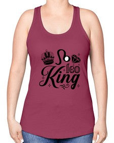 Leo king 290# - leo -Racerback Tank