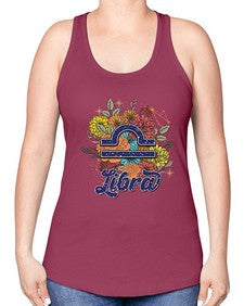Libra 128# - libra -Racerback Tank