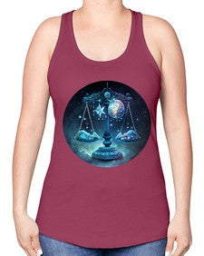 Libra 314# - libra -Racerback Tank