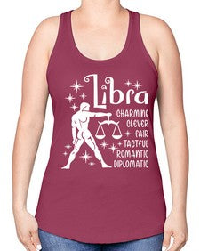 Libra 320# - libra -Racerback Tank