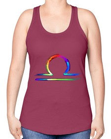Libra 321# - libra -Racerback Tank
