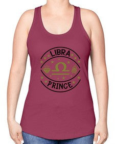 Libra prince 325# - libra -Racerback Tank