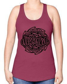 Mandala Dream 761# - mandala -Racerback Tank