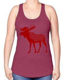 MooseMandala 940# - mandala -Racerback Tank