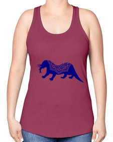 OtterMandala 973# - mandala -Racerback Tank