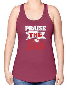 Praise the sun 41# - video games -Racerback Tank
