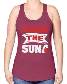 Praise the sun 42# - video games -Racerback Tank