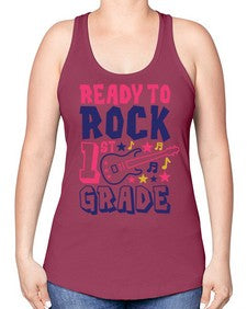 Ready To Rock first 730# - first grade -Racerback Tank