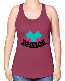 Scrub Life Style Style 1382# - nurse -Racerback Tank