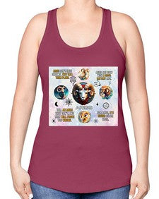 Straight Aries 469# - aries -Racerback Tank