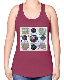 Straight Cancer 470# - cancer -Racerback Tank