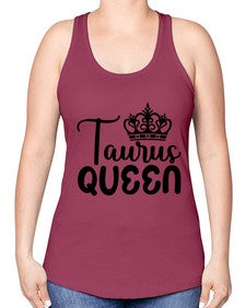 Taurus queen 504# - taurus -Racerback Tank