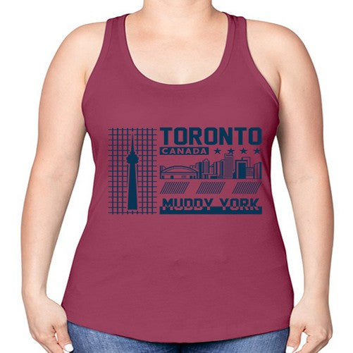 Toronto 2007# - cities -Racerback Tank