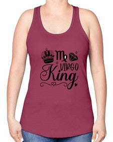 Virgo king 537# - virgo -Racerback Tank