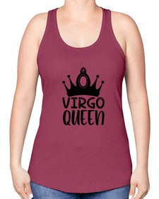 Virgo queen 539# - virgo -Racerback Tank