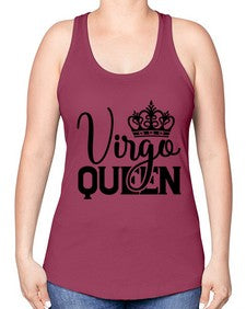 Virgo queen 540# - virgo -Racerback Tank