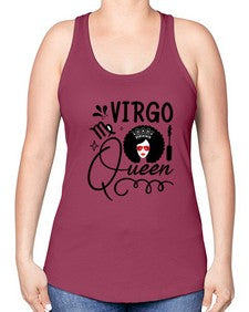 Virgo queen 541# - virgo -Racerback Tank