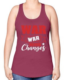 War War never changes 53# - video games -Racerback Tank