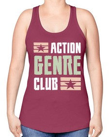 action genre club 59# - video games -Racerback Tank