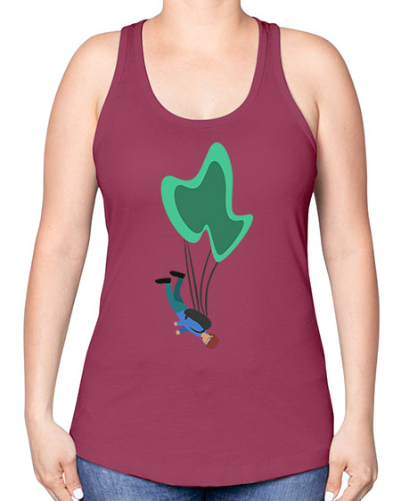 all in one 12# - parachute -Racerback Tank