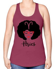 aries 122# - aries -Racerback Tank
