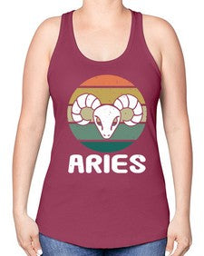 aries 134# - aries -Racerback Tank