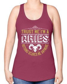 aries 139# - aries -Racerback Tank