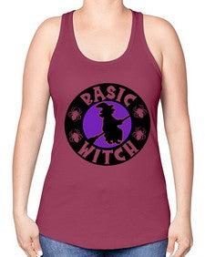 basic witch 51# - witch -Racerback Tank