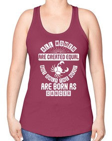 cancer 145# - cancer -Racerback Tank