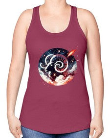 capricorn 210# - capricorn -Racerback Tank