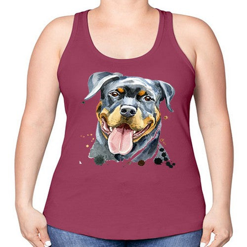 dog 109# - dogs -Racerback Tank