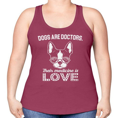 dog 116# - dogs -Racerback Tank