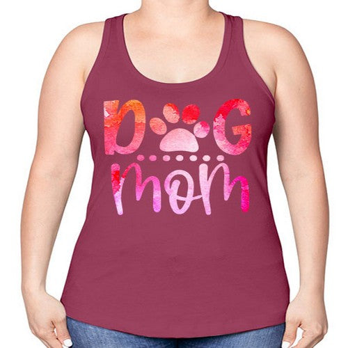 dog mom 86# - dogs -Racerback Tank
