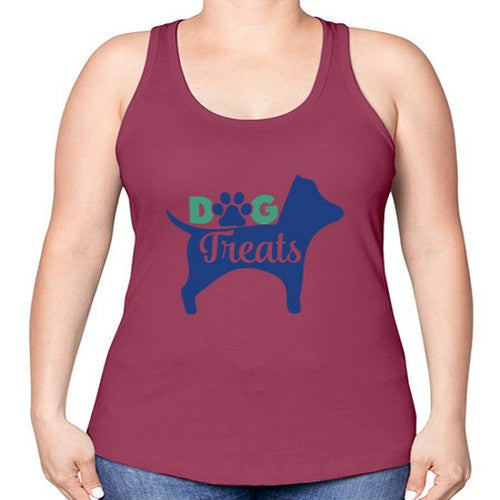 dog treats Style 93# - dogs -Racerback Tank